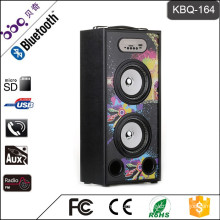 BBQ KBQ-164 20W 2000mAh DJ Empty Speaker Box